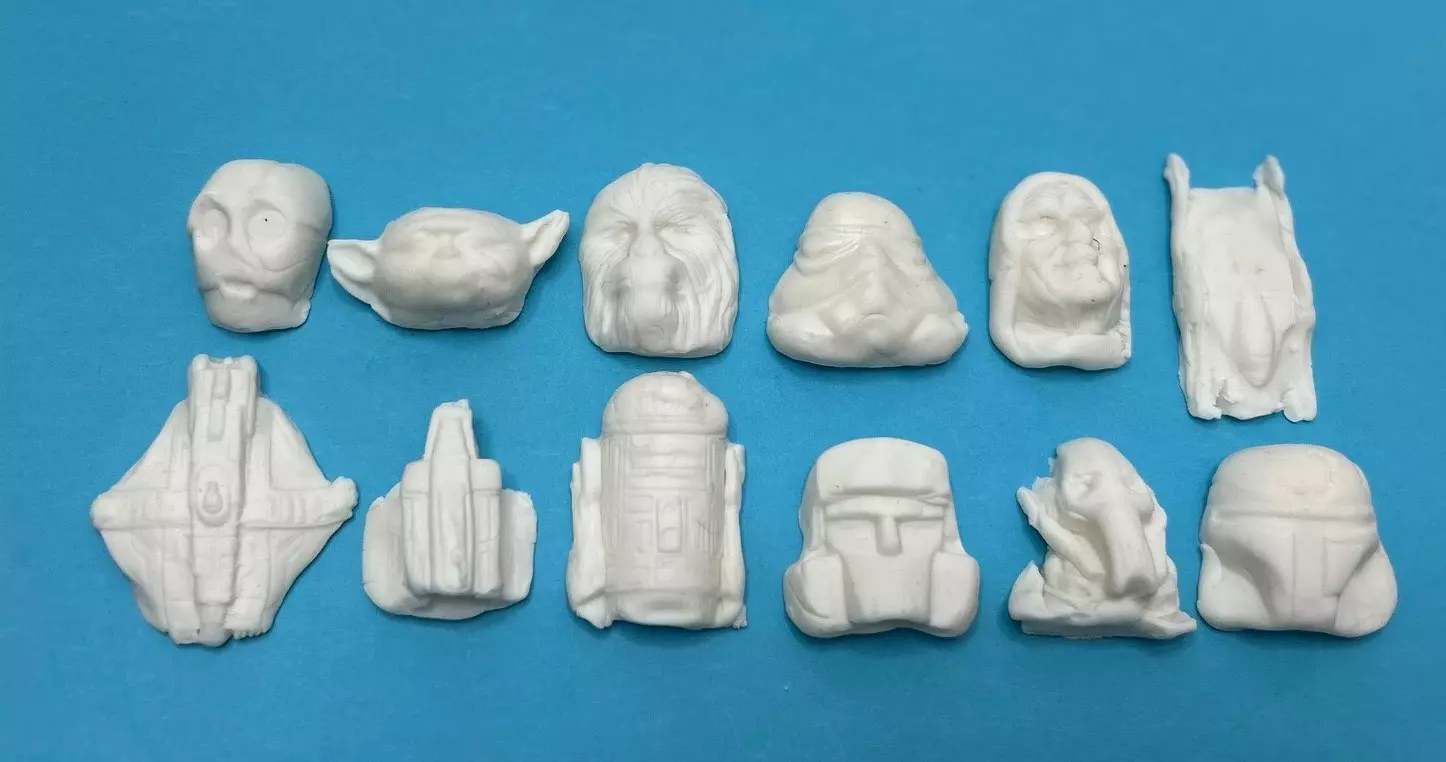 12 Star Wars Fondant Toppers