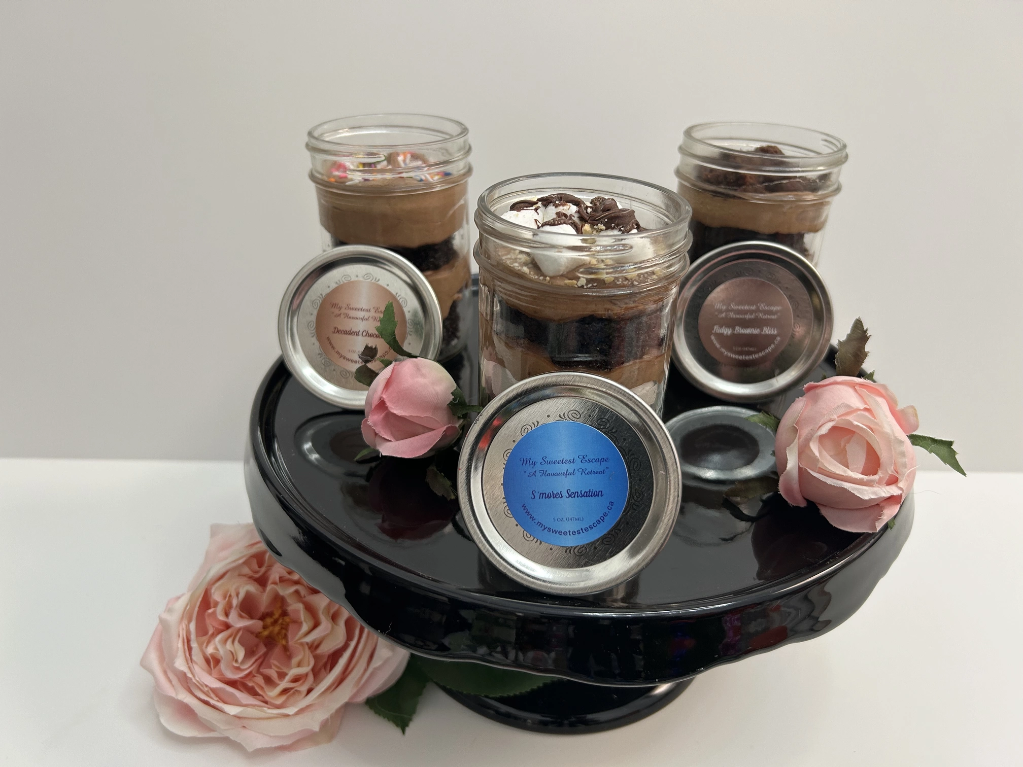 A sample of our cake jars